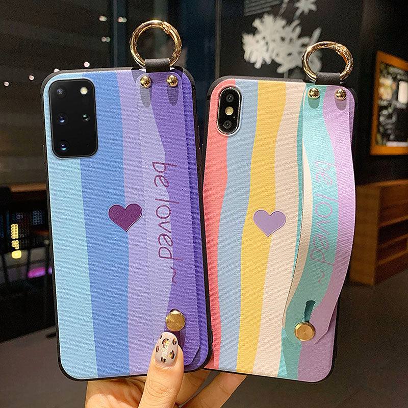 Cool Wrist Strap Phone Holder Case for Samsung Galaxy A70/A71/A72 - Premium Mobile Phone Cases from Dressmycell.com - Just $15.00! Shop now at Dressmycell.com Cool Wrist Strap Phone Holder Case for Samsung Galaxy A70/A71/A72 - Premium Mobile Phone Cases from Dressmycell.com - Just $15.00! Shop now at Dressmycell.com
